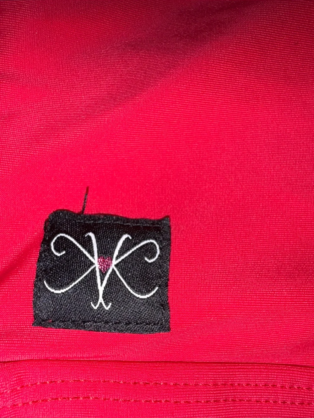 Kandi Kouture Size Child Medium (5/6) Red & Black Dance Two-Piece Set